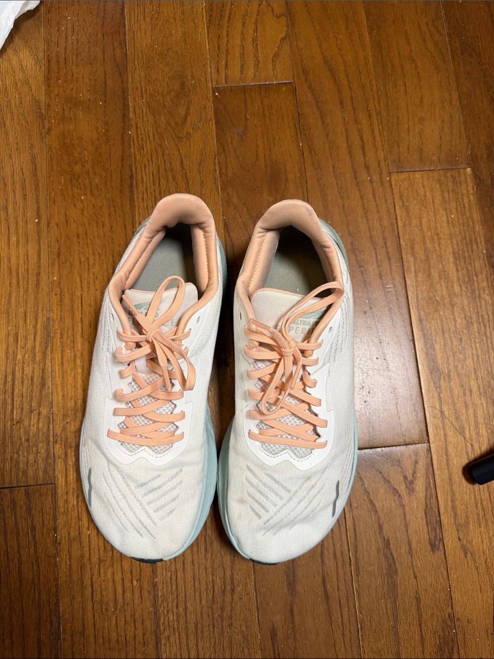 Women’s Altra VIA Olympus 2 Lightweight Running Sneakers - Peach/Mint